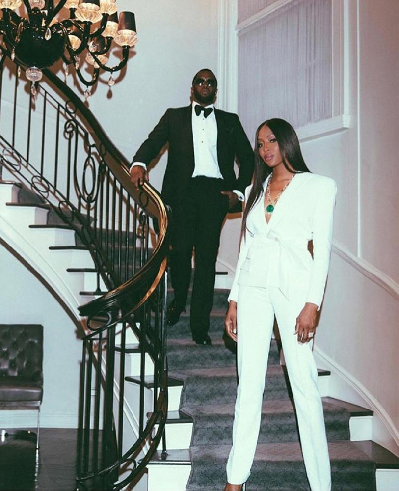 Sean “Diddy” Combs and Naomi Campbell