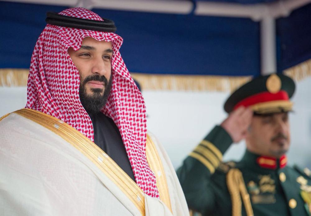 Crown Prince Muhammad Bin Salman, deputy premier and minister of defense, met here on Friday with British Secretary of State for Defense Gavin Williamson, Saudi Press Agency reported.