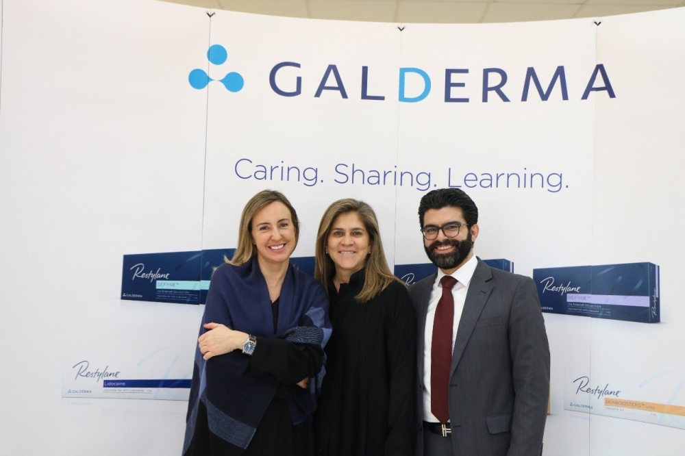 From right: Elie Helou, country director, Tania Aki, managing partner, Angela Barham, senior brand manager . — Courtesy photo