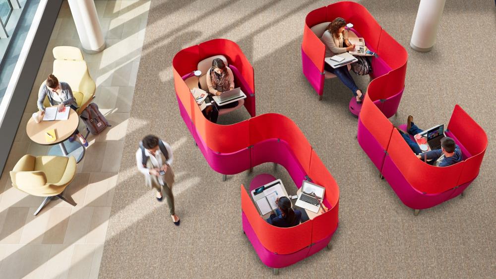 Steelcase, a premier research-led furniture manufacturer for the workplace, healthcare and education spaces, has won an award for  its Brody WorkLounge. — Courtesy photo