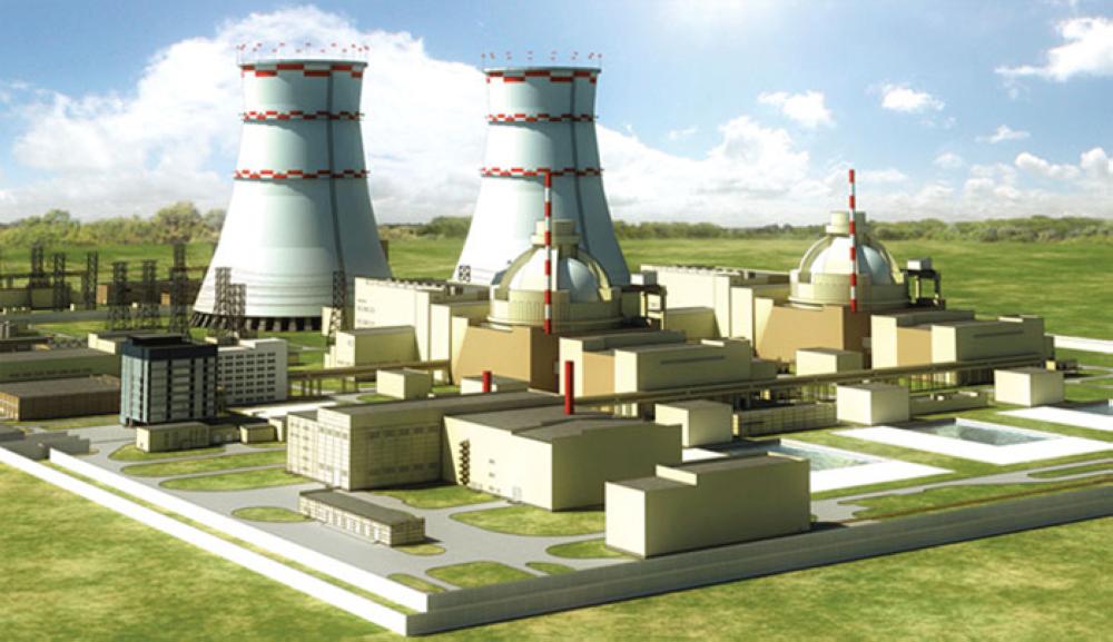 Under construction 2.4 Gwe Rooppur nuclear power plant  in Bangladesh. — Courtesy photos