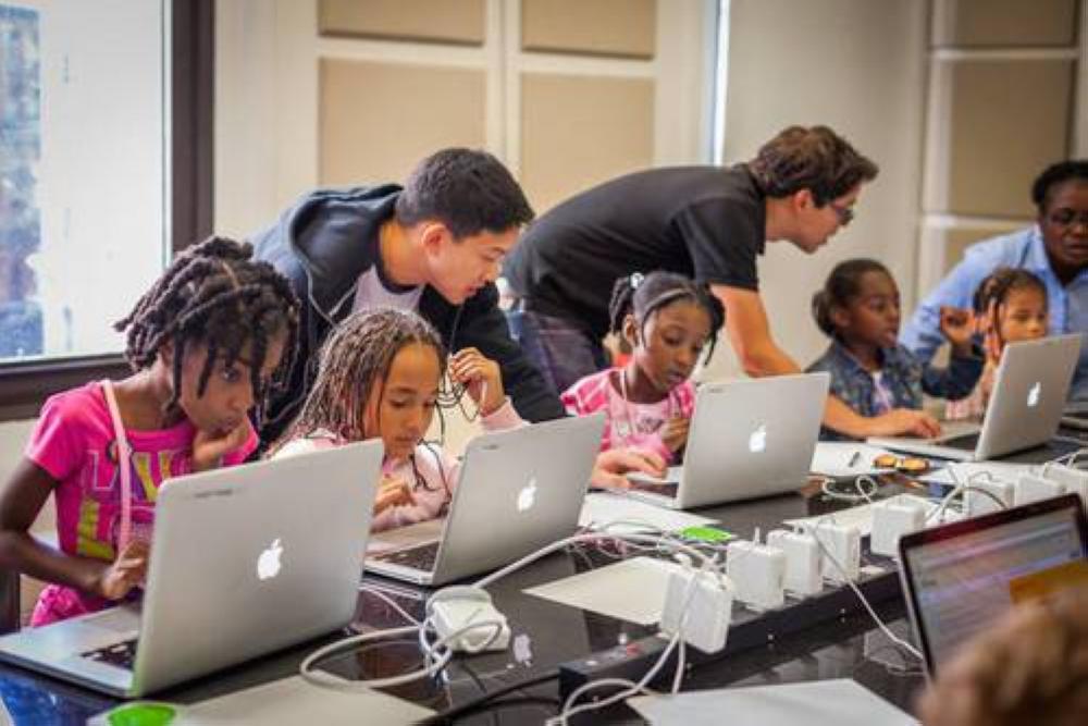 Black Girls Code classes engage pupils by letting them loose on whatever excites them - building a fashion website, solving a robotics problem or addressing a community issue. Thousands of girls have attended, either paying $35 per day or attending for free if they are eligible.