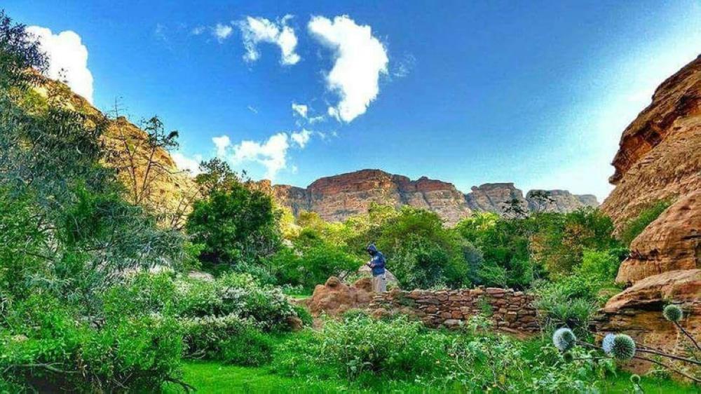 Al-Reath charms visitors with its stunning natural beauty