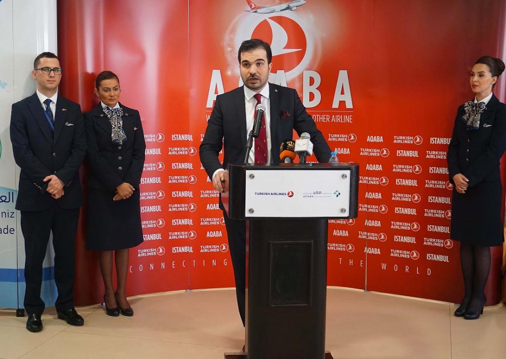Turkish Airlines opens direct flights to Aqaba, its 2nd destination to be served in Jordan