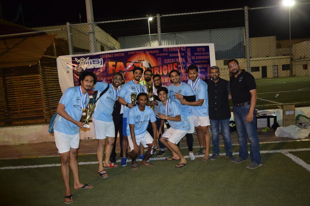 Fast and Furious Tournament Winners Catalonia with IISJAA Coordinator and Excom team