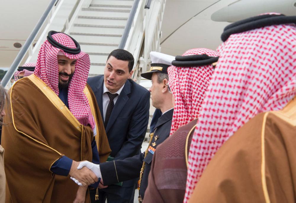Crown Prince begins Spain visit