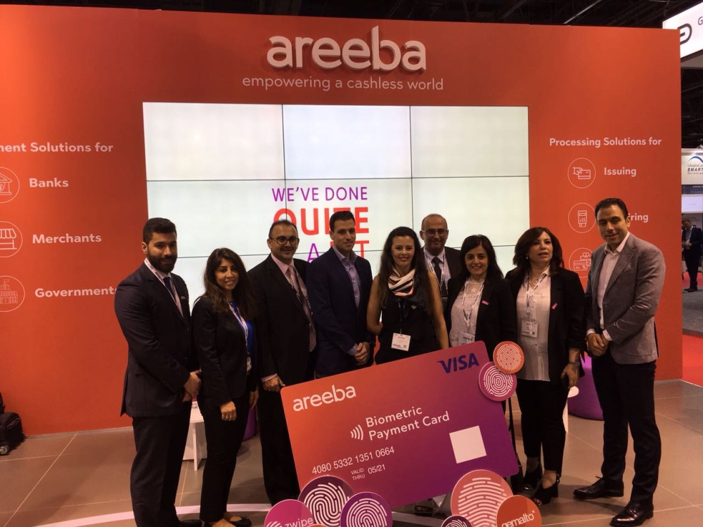 areeba launches biometric card