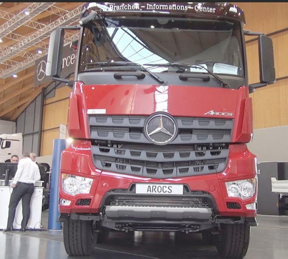 New Mercedes-Benz trucks 
launched at Dhahran Expo