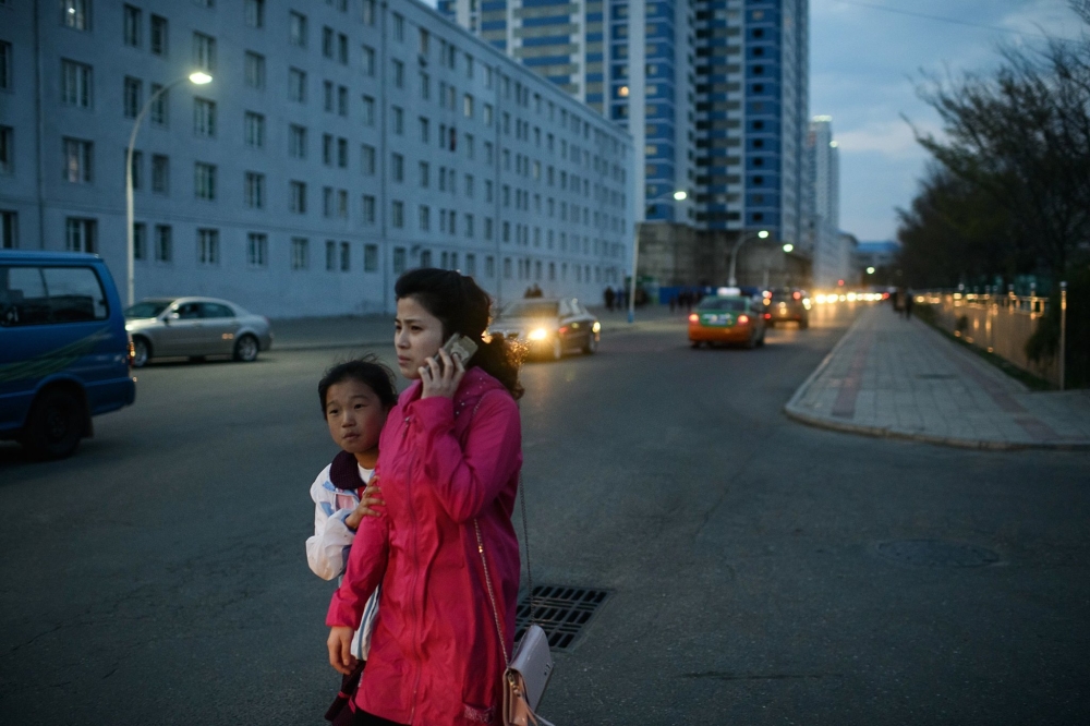 In Pyongyang, there is enough electricity to keep streetlights on at night, said South Korean journalists who visited this month. Everyone seemed to carry a cellphone, and women were more fashionably dressed than before, they said. — AFP