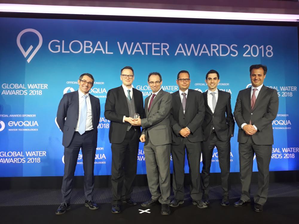 Aqualia at the Global Water Awards 2018