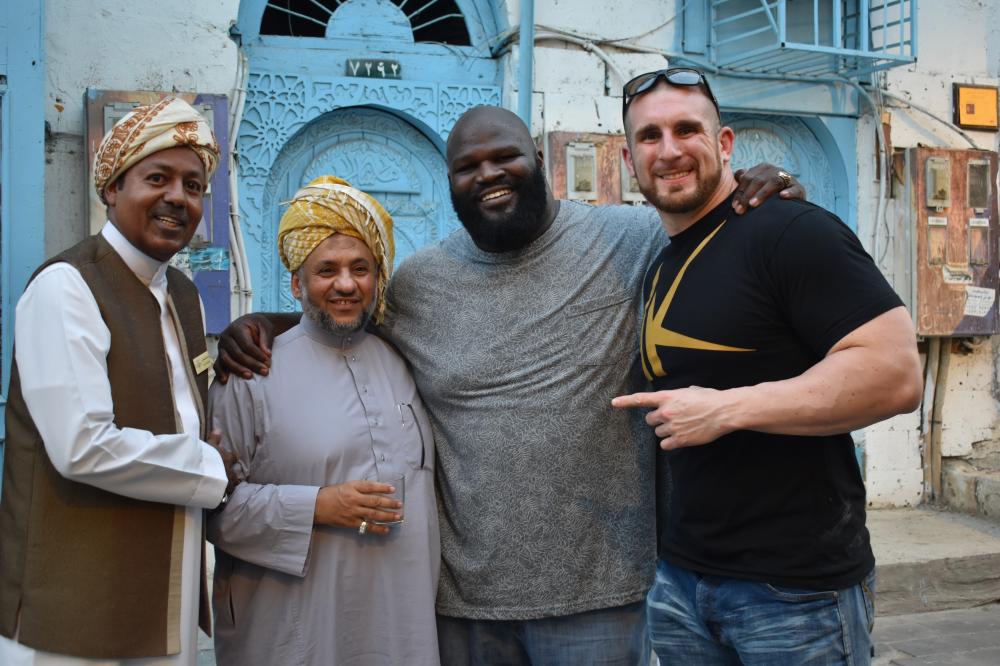 WWE wrestlers visit historic Jeddah