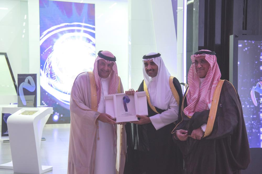 (from left to right) Abdulaziz Al-Helaissi, GIB Group CEO; Sheikh Mohammed Bin Khalifa Bin Ahmed Al Khalifa and Mushari AlOtaibi, GIB Group Chief Operating Officer and KSA Country Head.