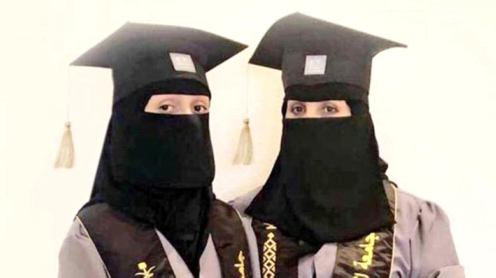 
Saleha Asiri recently graduated in media and communications from King Khalid University in Abha while her daughter Maram graduated in business administration.