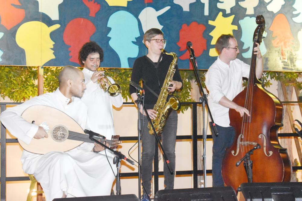 A Jazz evening fuses Saudi-German culture