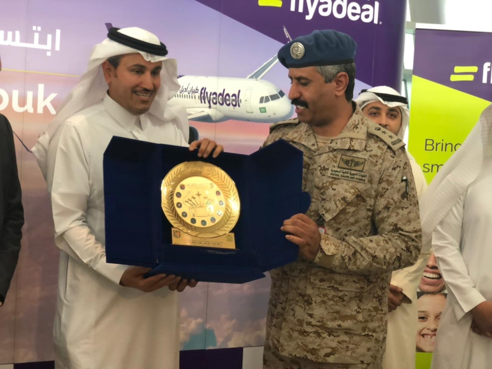 Tabuk welcomes 
first flight today