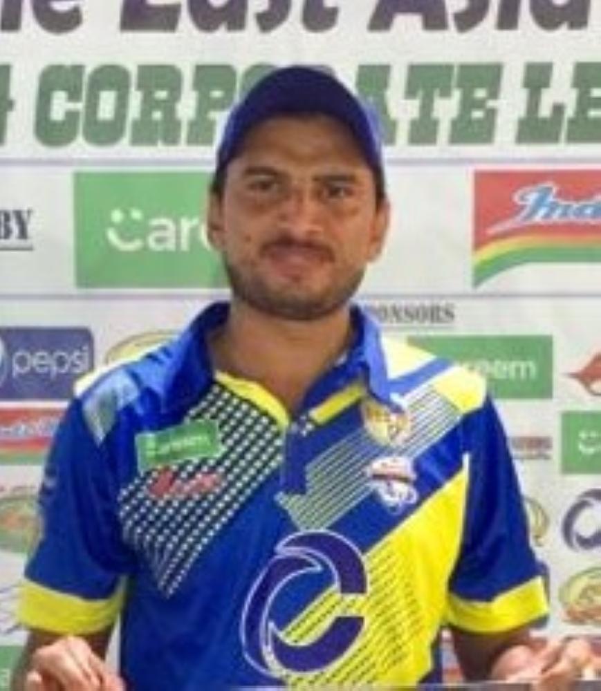 Amir Siddique — Man of the Match