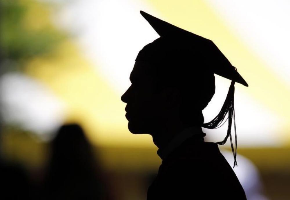 File photo shows students take their seats for the diploma ceremony at the John F. Kennedy School of Government during the 361st Commencement Exercises at Harvard University in Cambridge, Massachusetts. — Reuters