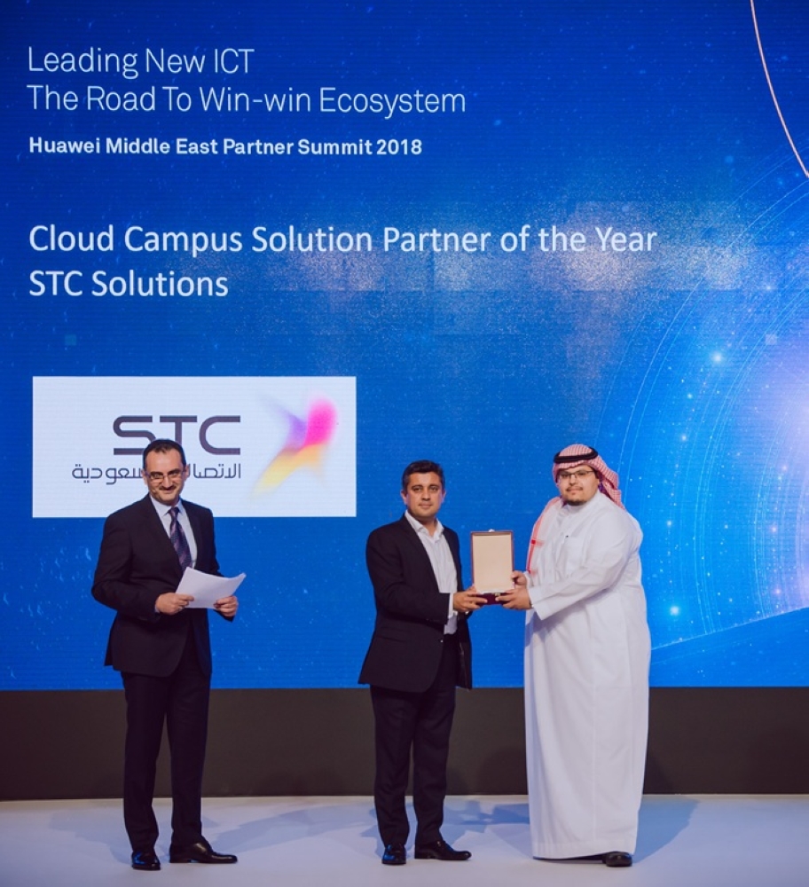 Huawei hosted its annual Middle East Partner Summit in Dubai and honored its ME partners in the ongoing digital transformation. — Courtesy photo