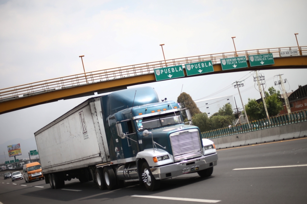 A trailer passes on the Mexico-Puebla highway, on the outskirts of Mexico City, Mexico, in this March 8, 2018 file photo. — Reuters