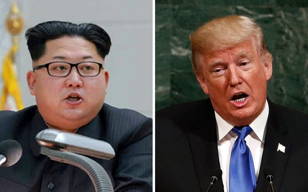 A combo file picture shows North Korean leader Kim Jong-Un (L) and US President Donald J. Trump (R). US President Trump said Thursday that the White House has canceled a summit with North Korean leader Kim Jong-un scheduled for June 12 in Singapore. In a letter to the North Korean leader it said 'It is inappropriate, at this time, to have this long-planned meeting,' basing the decision on the North's 'tremendous anger and open hostility' displayed in a recent statement. — EPA