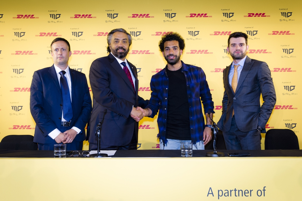 DHL Express picks Egyptian 
football superstar as Brand 
Ambassador for the MENA