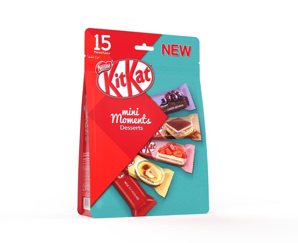 KitKat Mini Moments 
Desserts rolled out