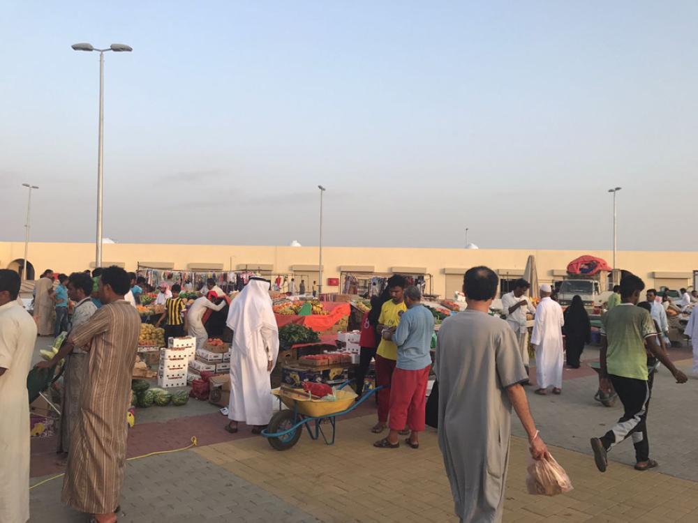 The new weekly market in Dhamad is more spacious and convenient, according to supporters of the relocation. 