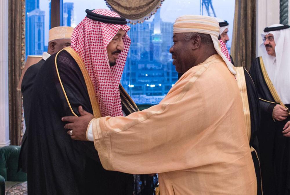 King Salman receives world leaders