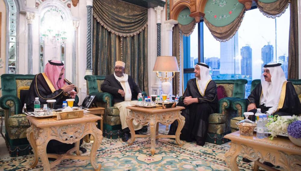 King Salman receives world leaders