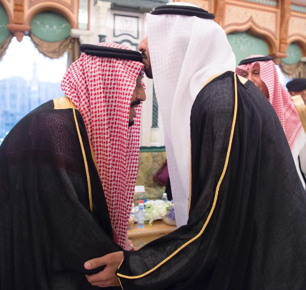 King Salman receives world leaders