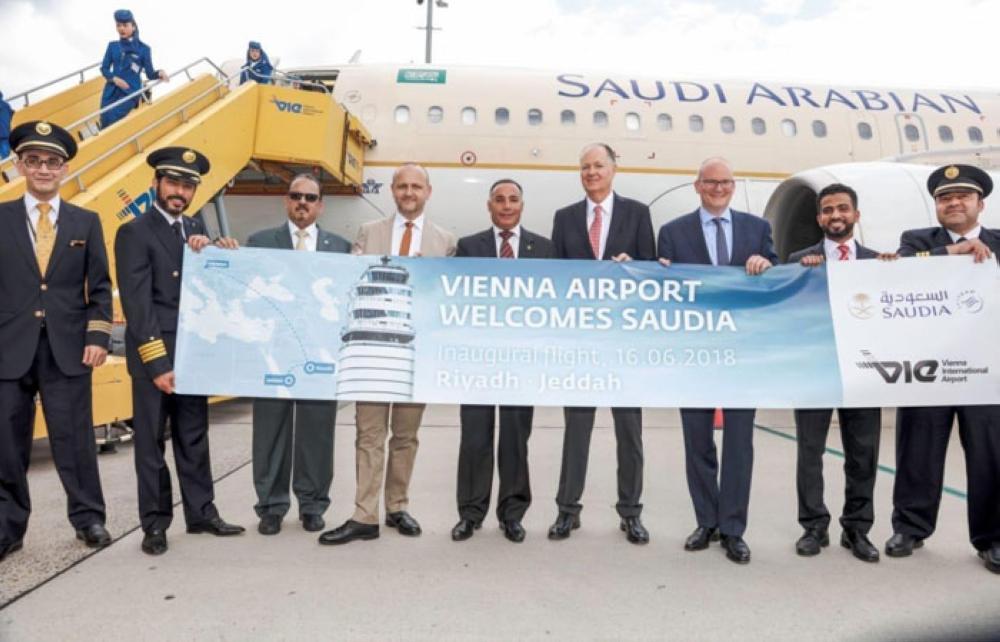 Saudia starts service to Vienna
