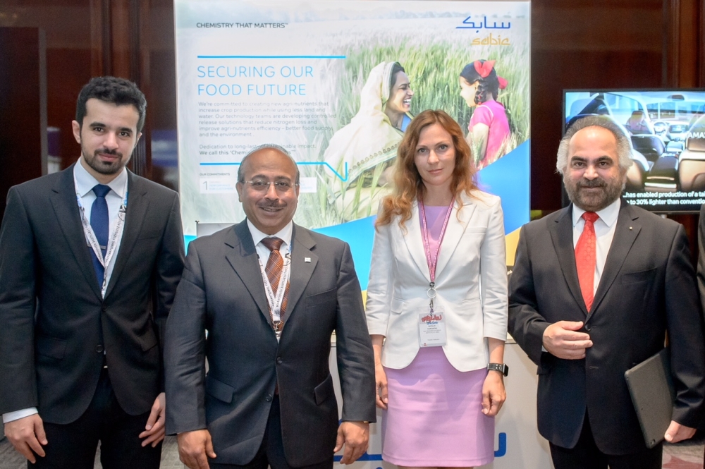 Samir Al-Abdrabbuh, executive vice president, Agri-Nutrients, the SABIC delegation participated in the 86th annual conference of the International Fertilizer Association (IFA) in Berlin. — Courtesy photo