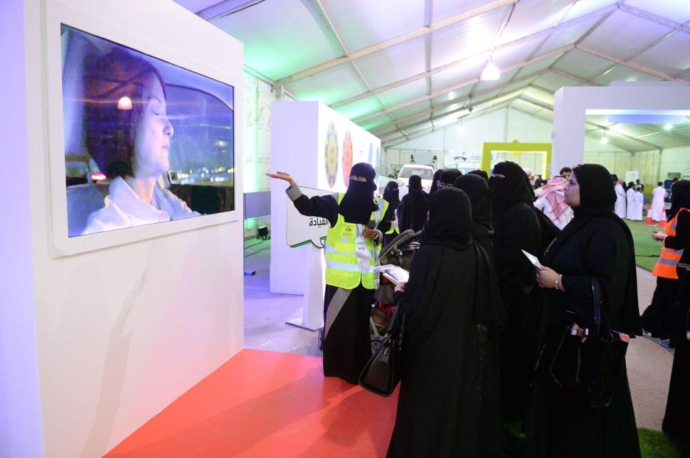 CEO of the Saudi Telecom Company, Nasser Sulaiman Al-Nasser, said STC’s participation in the event focused on the principle of “safety first” and on raising awareness in traffic laws. — SPA