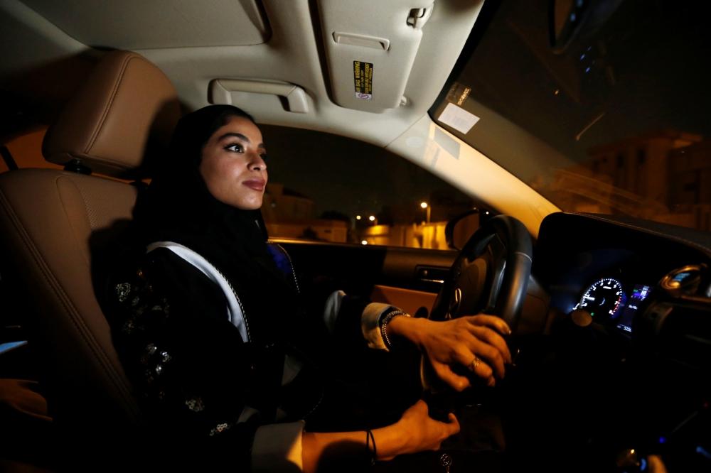 Excitement as Saudi women hit the road