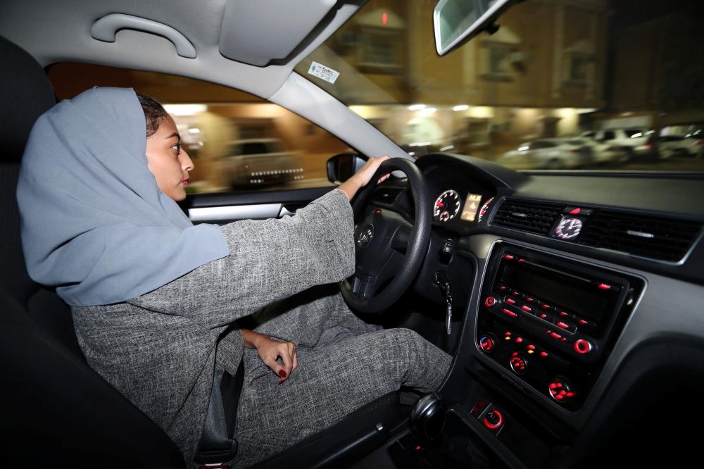 Excitement as Saudi women hit the road