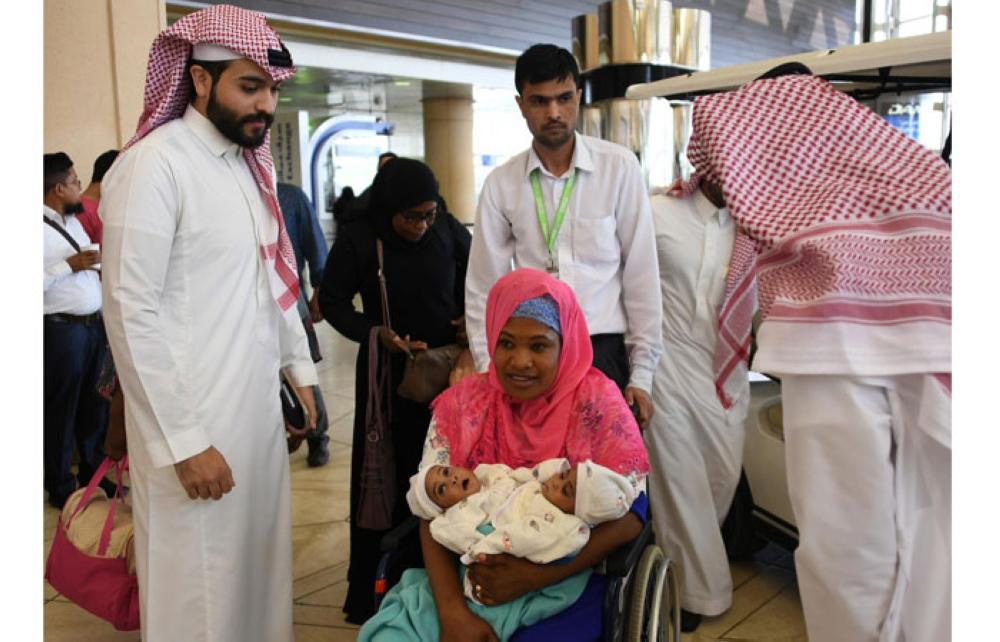 Tanzanian conjoined twins to undergo tests in Riyadh