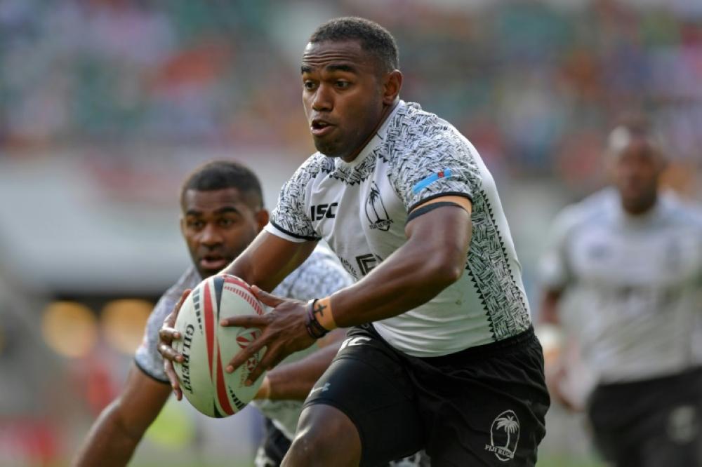 Fiji's Waisea Nacuqu, seen in action during the 2018 London Sevens event, at Twickenham Stadium, on June 2. — AFP
