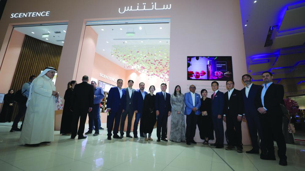 Inaugural of Korean cosmetics brand Scentence in Al-Nakheel Mall, Riyadh 