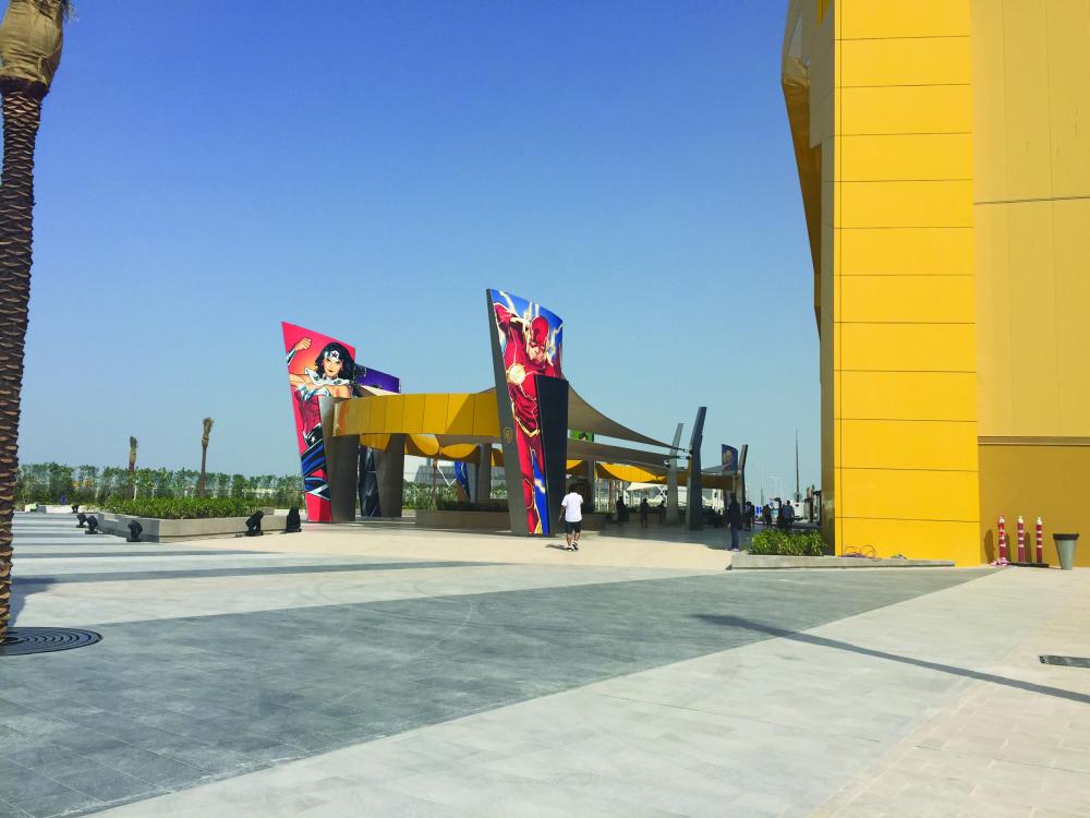 Warner Bros. World Abu Dhabi 
theme park open to the public