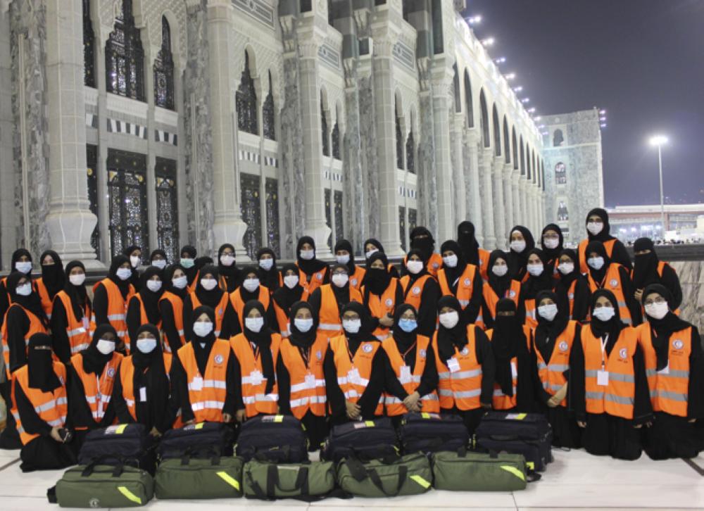 Voluntary work in Haj provides young men and women an opportunity to gain valuable experience in the field.