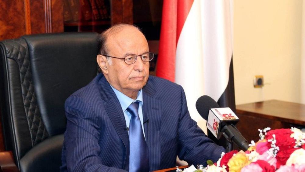 Yemeni President Abdrabbo Mansour Hadi