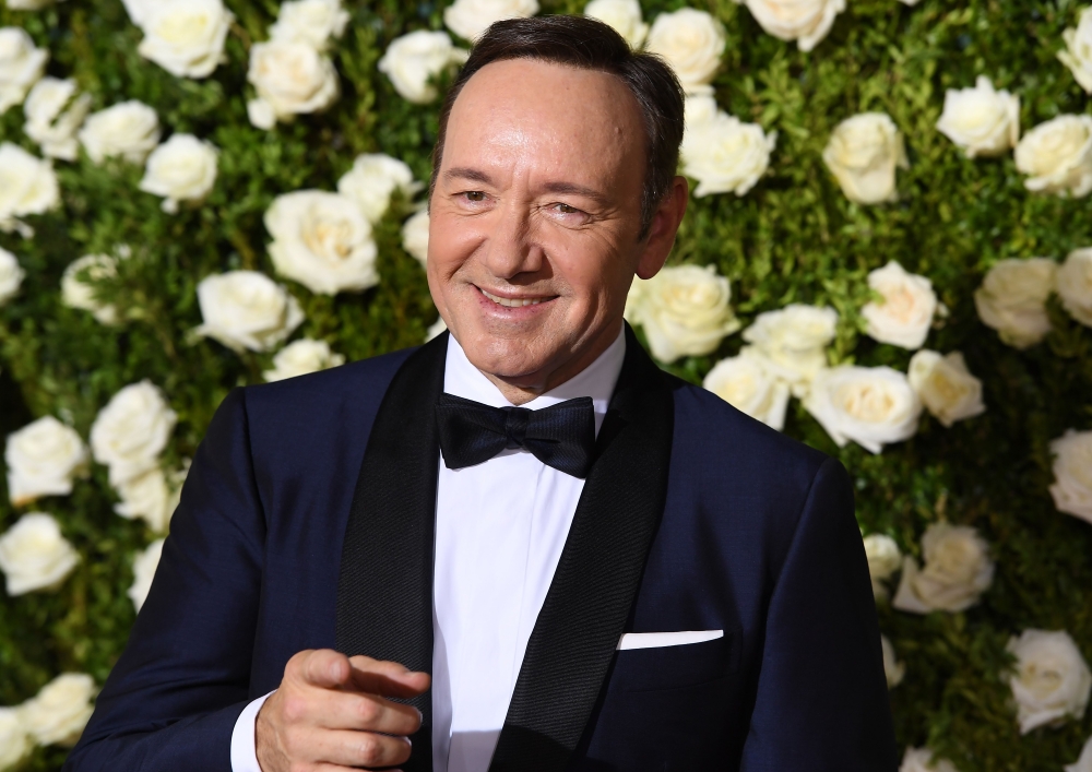 Host Kevin Spacey attends the 2017 Tony Awards — Red Carpet at Radio City Music Hall in New York City in this June 11, 2017 file photo. — AFP