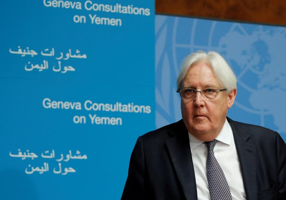 UN envoy Martin Griffiths attends a news conference ahead of Yemen talks at the United Nations in Geneva, Switzerland September 5, 2018. — Reuters