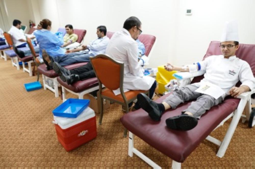Millennium Airport 
Hotel Dubai joins 
in blood donation