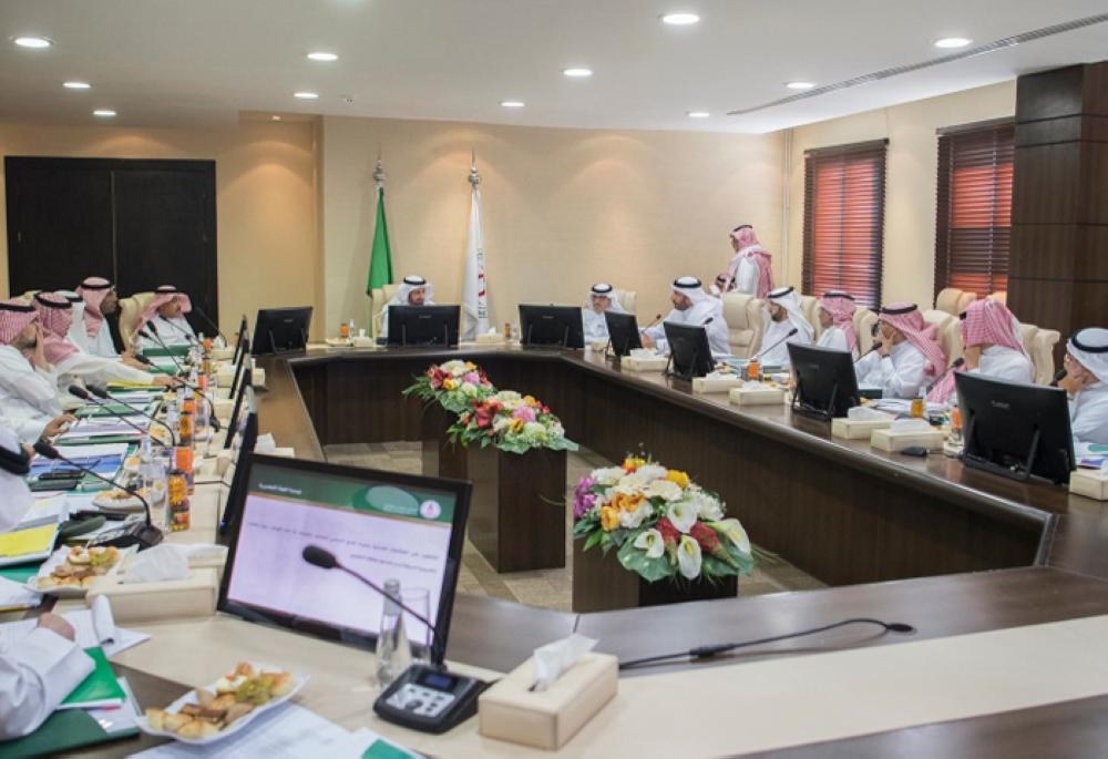 Minister of Health Tawfiq Al-Rabiah chairs the meeting of the Saudi Health Council in Riyadh on Saturday. — SPA