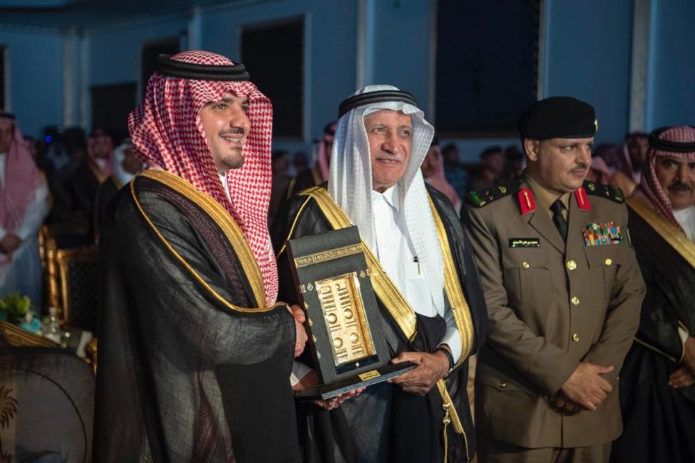 Prince Abdulaziz Bin Saud Bin Naif, Minister of Interior, and Dr. Abdulaziz Saleh Aljarbou, SABIC Chairman