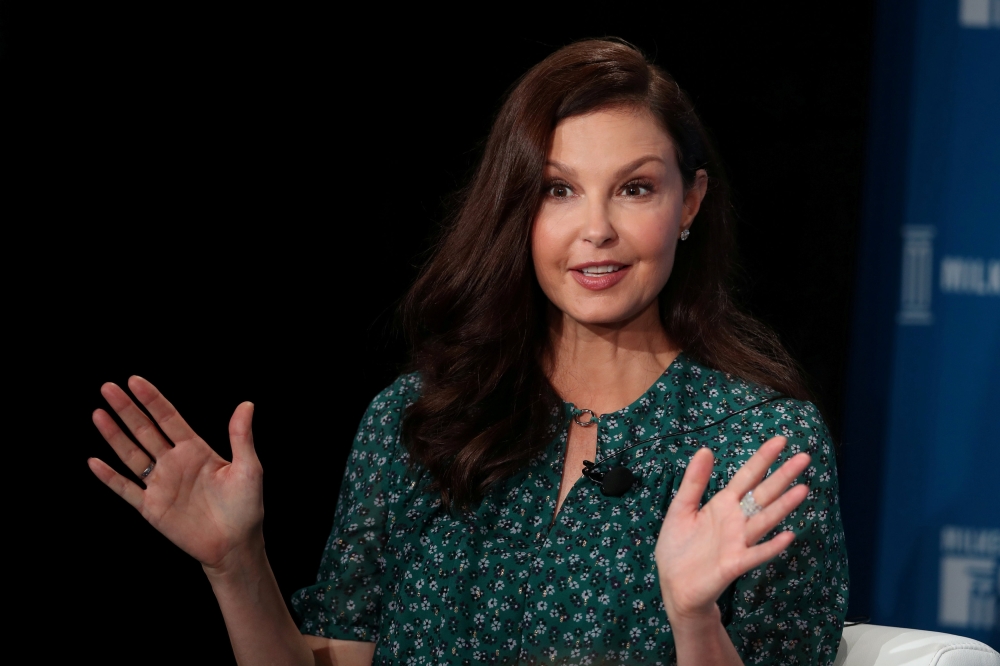 Actress Ashley Judd speaks at the Milken Institute’s 21st Global Conference in Beverly Hills, California, in this April 30, 2018 file photo. — Reuters
