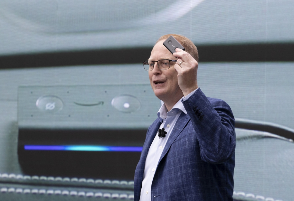 Dave Limp, senior vice president of Amazon Devices, introduces the 