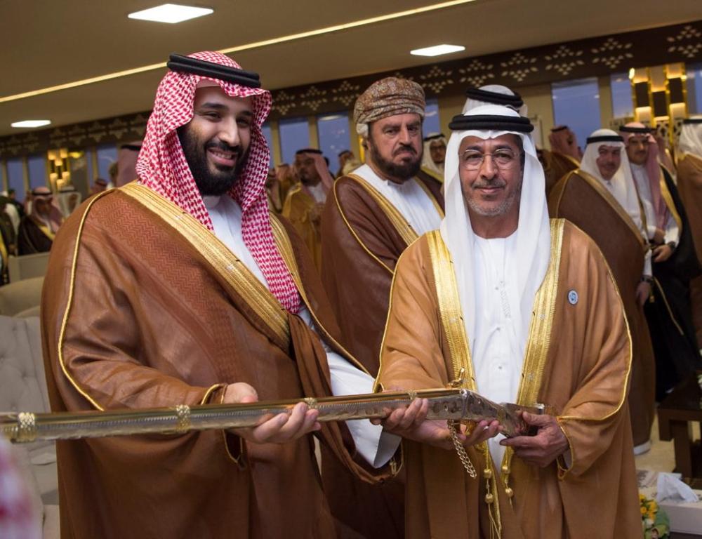 Saudi Crown Prince distributes prizes to camel race winners