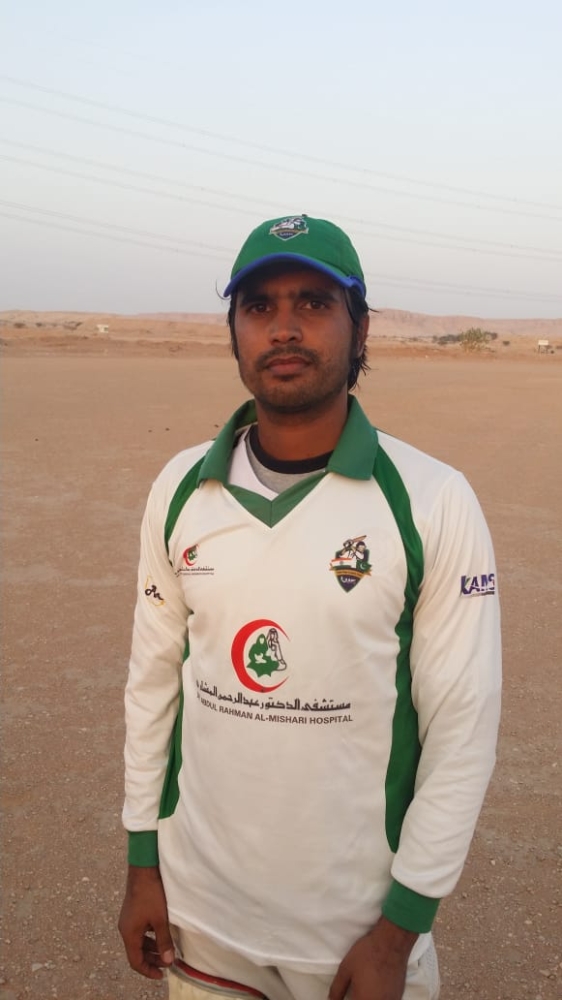


Aftab Hussain — hat trick